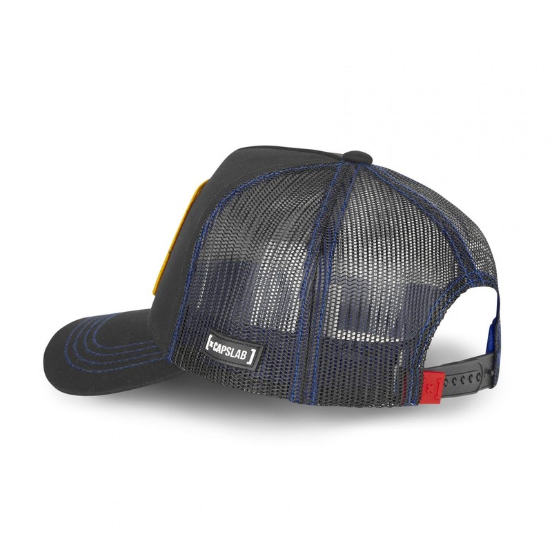 Capslab Luffy One Piece Black Trucker Cap