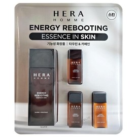 Hera Homme Energy Rebooting Essence in Skin Special Set Skin (125ml + 20ml x 2) + Emulsion 20ml / 헤라 옴므 에너지 리부팅 에센스 인 스킨 기획세트 스킨 (125ml + 20ml x 2) + 에멀젼 20ml