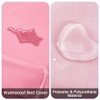 DUJUIKE 100% Waterproof Protective Blanket or Liner for Bed, Mattress