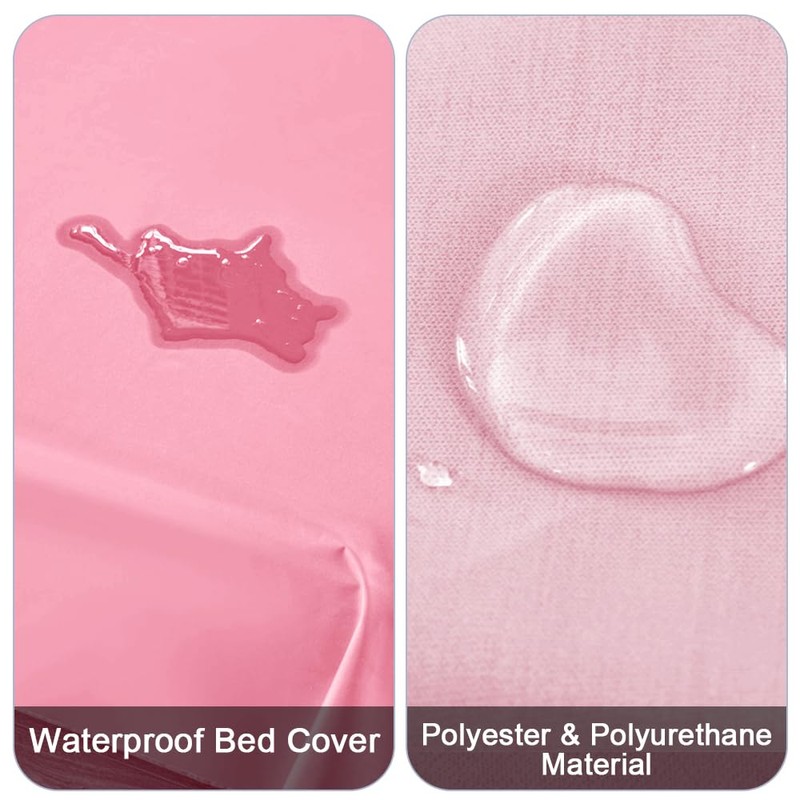 DUJUIKE 100% Waterproof Protective Blanket or Liner for Bed, Mattress