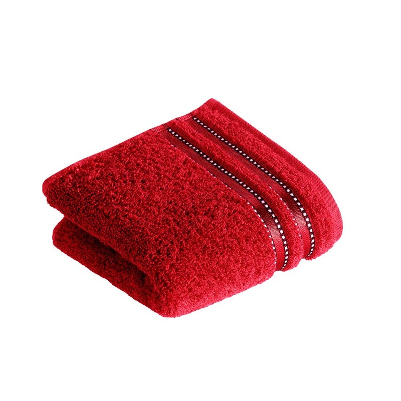 Vossen Gastendoek Cult de Luxe - Purpur 30x50