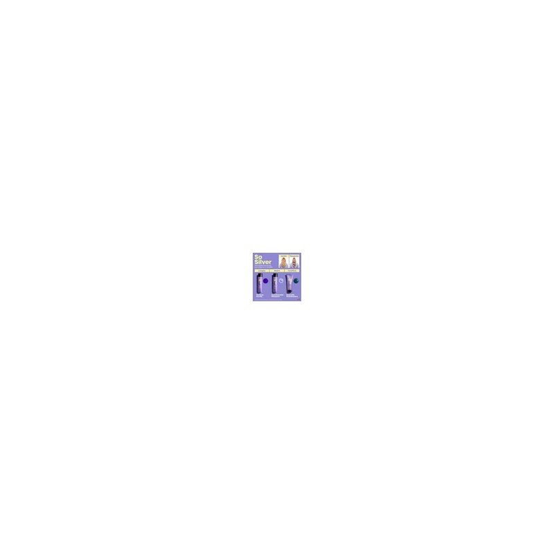 Shampoo Morado Matrix So Silver Para Cabellos Rubios 300 Ml