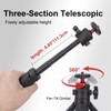 Mechrig Extendable Mini Tripod Selfie Stick Kits, Vlogging Tripod Camera