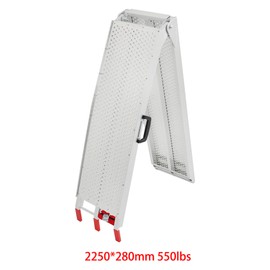 ANTUKO 7.5ft L x 6in W 750 lbs Motorcycle Loading Ramp Replaccement for Pickup Trucks, Dirt Bike, SUV, Trailer