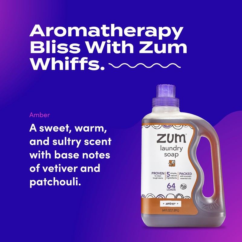 Indigo Wild Zum Laundry Soap - Plant-Based Liquid Laundry Soap