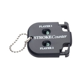 Helonge Golf Score Counter, 2 Pcs 2 Player Stroke Counter Golf Score Indicator 2 Digits Mini Square Golf Score Counters Handy Scorer Golf Count Shot Stroke Putt Score Counter for Golf Scoring Keeper