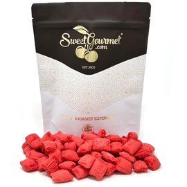 SweetGourmet Red Cinnamon Puffs Soft Candy, Bulk Pack Unwrapped | 1 Pound