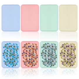 Axigundaone 8 Pcs 15 x 10 Inch Large Puzzle Sorting Trays, Stackable Puzzle Sorter for Puzzle Pieces, Multipurpose Puzzle Accessories for Sorting Pieces (Colorful)