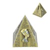 Egyptian Pyramid Model Green Bronze Large Retro Classic Exquisite Decorative