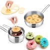 Donut Maker 2 Pack Plastic Donut Cutter Set with Dipping
