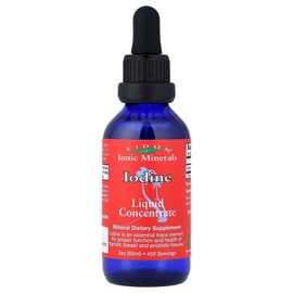 Eidon Ionic Minerals Eidon Ionic Mineral Iodine Liquid Concentrate 2oz 60ml Mineral Supplement, 1, 60 / Eidon Ionic Minerals 아이돈아이오닉미네랄스 아이돈 아이오닉 미네랄 요오드 액상 농축액 2oz 60ml 미네랄보충제, 1, 60