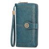 SENDEFN Wallet for Women RFID Blocking Leather Wallets Large Capacity