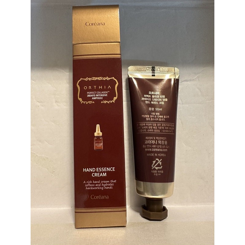 Coreana [COREANA] Orthia Perfect Collagen 28days Hand Essence Cream -