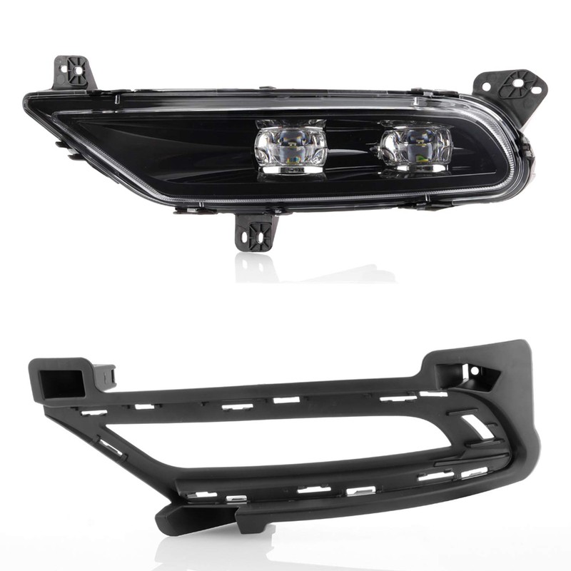 AKKON - Fits 2015-2020 Chrysler 300 Full LED Chrome Fog