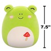 Squishmallows Original 7.5-Inch Wendy the Green Frog