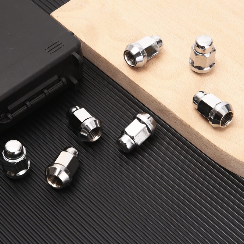 Gaemi M14x2 Lug Nuts,20 PCS Chrome Closed End Bulge Acorn