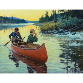 Philip R. Goodwin : Between the Devil and the Deep Blue Sea : Canvas Print