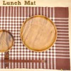 [ratoruuddo] RattleWood Placemats 4 Piece Set Lunch mat Nordic Japanese