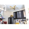 Pergola Breeze Single Speed 31” Portable Ceiling Fan AC 110V