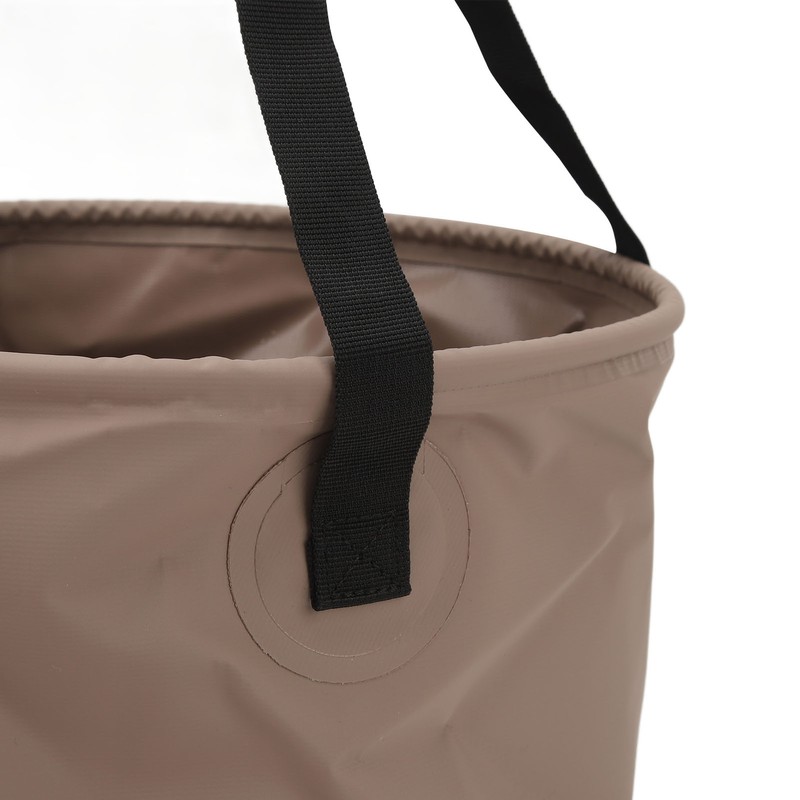 20L Portable Camping Bucket PVC Folding Water Bucket High Capacity