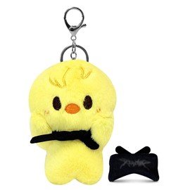 Hymonhon Cute Plush Keychain Soft Stuffed Animal Pendant Women Handbag Backpack Charm Decor Accessories for K-pop SK-Z Fans
