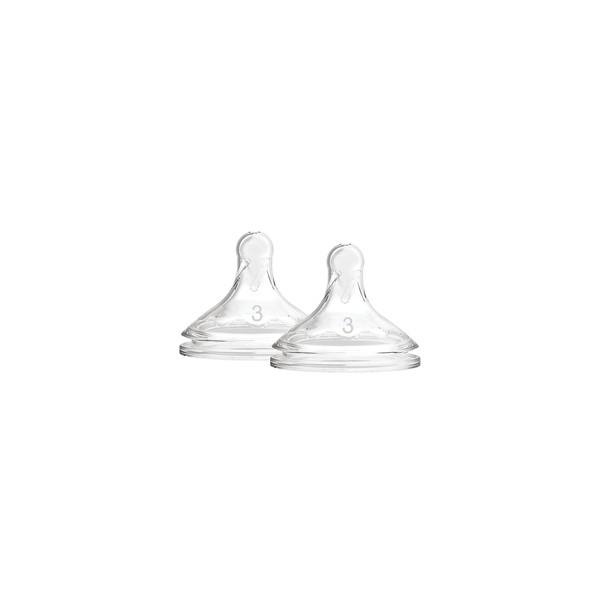 Dr.Brown's Level 3 Options+ Wide Neck Nipple 6months 2 Count