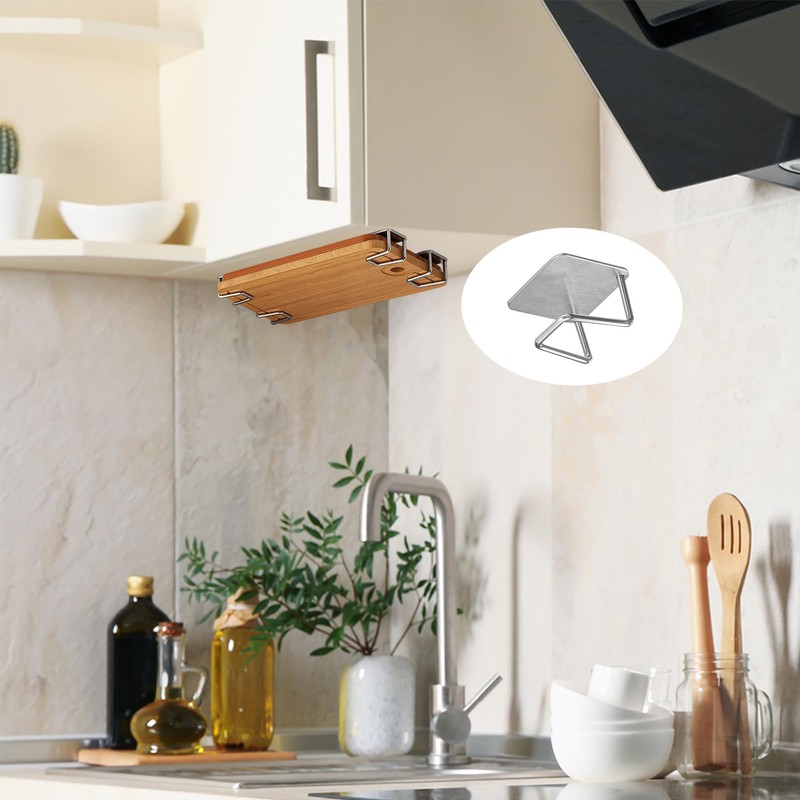 Aogigigio Under Cabinet Cutting Board Holder - Cutting Board Holder