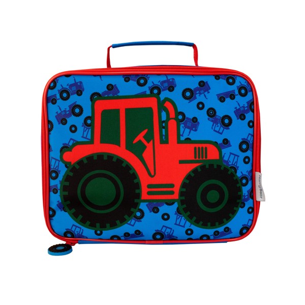 Harry Bear Kids Lunch Bag Tractor Blue