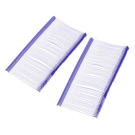 MECCANIXITY 5000Pcs Standard Tagging Gun Fasteners,2 Inch Purple Garment Tags Label Gun Plastic Refills, Fabric Tag Attachments Gun Barbs for Clothing