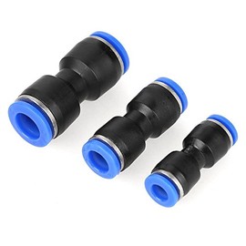 30Pcs Conectores de Empuje Recto de Liberación Rápida Accesorios de Línea de Aire Conector de Manguera de Aire Para Tubo 1/4 5/16 3/8