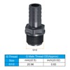 PATIKIL UPVC Barb Fitting Barb Pipe Fitting Hose Barb Fitting