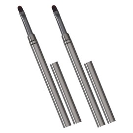 OHPHCALL Pcs Gel Nail Art Brush Set Aluminum Tube and Nylon Wool for Nail Art Brushes