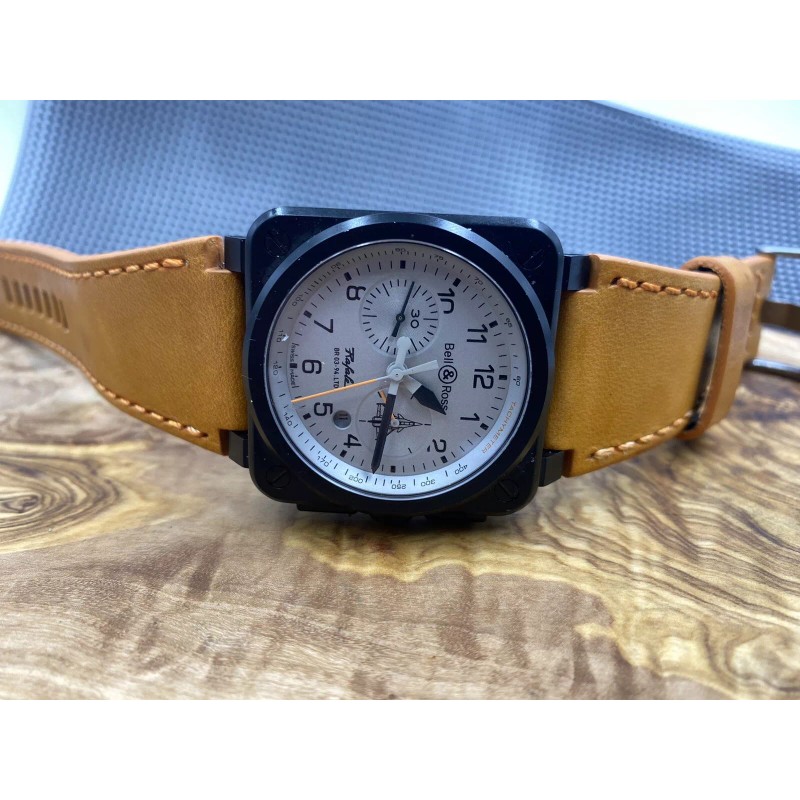 Bell & Ross 24mm ORANGE Bell & Ross Leather Strap