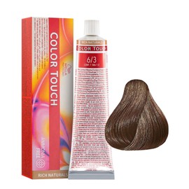 Wella - 6/3 Dark Blonde Gold Colour Touch without Ammonia - Rich Naturals Line
