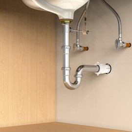 Plumb Pak 300CK P-Trap, Chrome