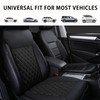 LOFINKU Car Seat Covers Premium Wear-Resistant Leather Universal Fit Easy