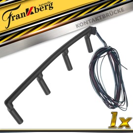 Frankberg Cable Set Contact Bridge Glow Plugs for Caddy III Golf V/Plus J-e-t-t-a M-u-l-t-i-v-a-n P-a-s-s-a-t Polo S-h-a-r-a-n T-o-u-r-a-n Transporter V 1.9L 2.0L 2001-2013 038971782C