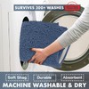 LuxUrux Bath Mat, Extra-Soft Plush Non-Slip Bathroom Rug, Luxury Chenille