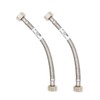Masterwarehouse DN8 Flexible Braided Tap Hose 150mm Length, Both 1/2"