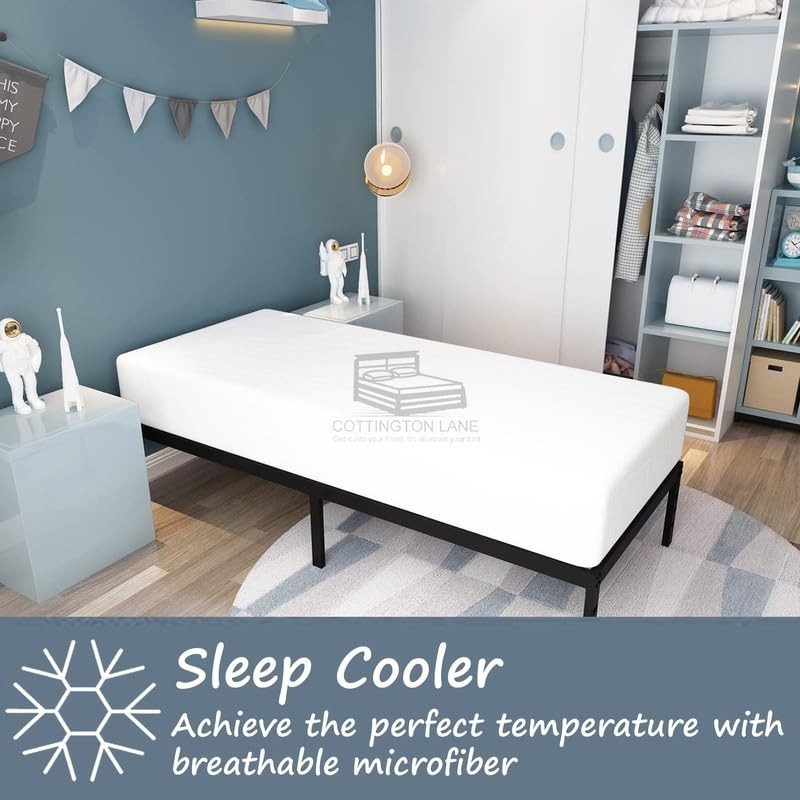 Cot Size 33 x 75 Fitted Sheet Only - 100%