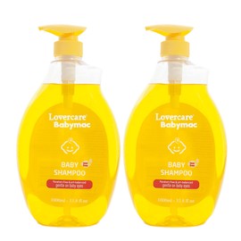 2-Pack Lovercare Babymac Baby Shampoo - 2 x 33.8 Fl Oz