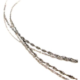 Sosoport Emergency Portable Wire Saw 53cm Stainless Steel 4-strand Compact for Outdoor Activities