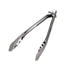Takagi Stainless Steel All-Purpose Tongs with Ring, 9.4 in (240 mm), Made in Japan