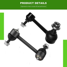 SCITOO 8pcs Suspension Kit Outer Tie Rod Sway Bar Lower Upper Ball Joint Fit 2002-2007 For Chevy Trailblazer For GMC Envoy For Buick Rainier For Isuzu Ascender For Oldsmobile Bravada For Saab 9-7x