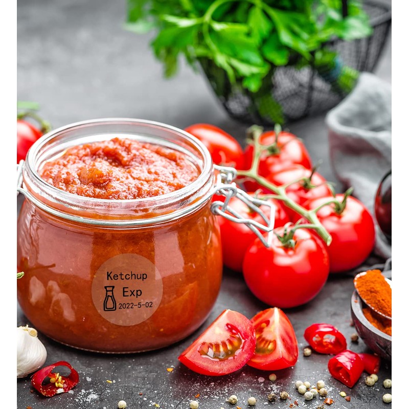 Phomemo Round Transparent Labels, Compatible with M220 M250 M221 M120