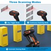 2D Bluetooth Industrial Barcode Scanner, Industrial Bar Code Reader with