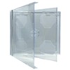 mediaxpo 25 Standard Clear Triple 3 Disc CD Jewel Case