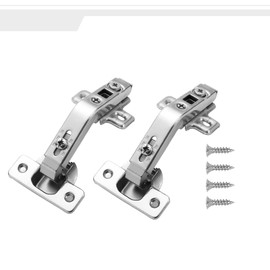 135 Degree Lazy Susan Hing-2 Pack Face Frame Plate for Corner Folding Cabinet Zishengho Kitchen Cupboard Door 1 Pair