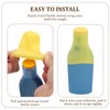 VZYUVY 16PCS Travel Bottle Covers Leak Proof, Silicone Covers for
