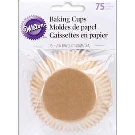 Wilton Unbleached Standard Baking Cups, 75 Count